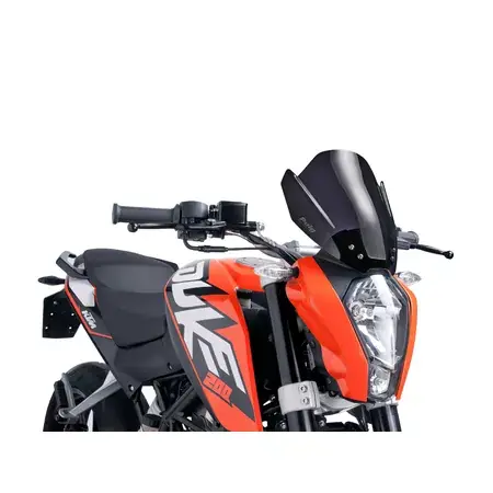 Windschild Puig New Generation schwarz KTM Duke 125 / 200 / 390 2011-16 Saisonangebot