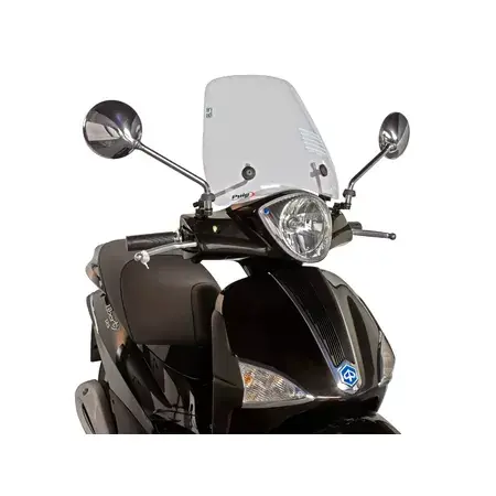 Windschild Puig Trafic transparent Piaggio Liberty 50 / 125 2004-10 Solange Der Vorrat Reicht