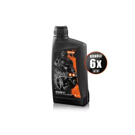 Getriebeöl Stage6 SAE 75W-90 1L (x6) Versand Am Gleichen Tag