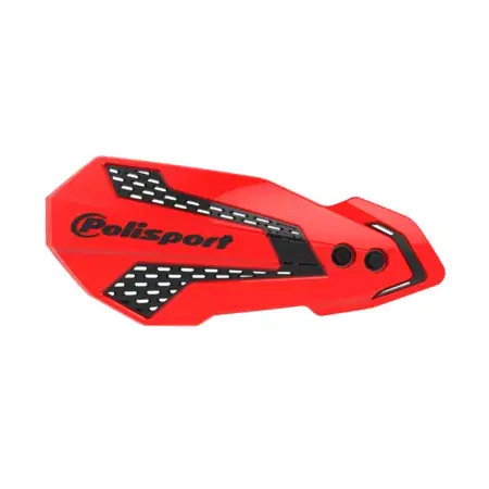 Handprotektoren Polisport MX Flow rot / schwarz CRF 450 hydraulische Kupplung Neue Ware