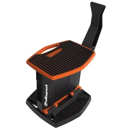Motorrad-Hubständer / Wagenheber klappbar Polisport orange Garantierte Lieferung
