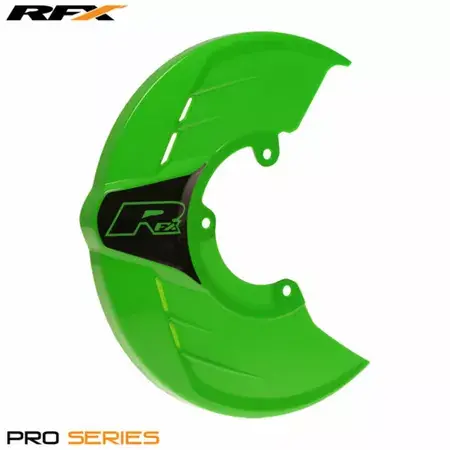 Neue Ware Bremsscheibenschutz RFX Pro grün universell für RFX Halterung