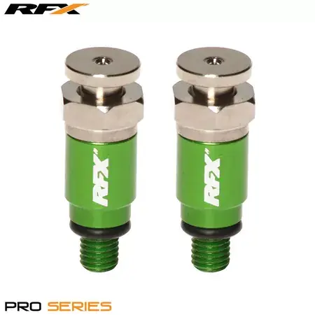 Gabelentlüfter Set RFX Pro M5x0.8 grün Kayaba / Showa Highlight