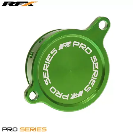 Ölfilterdeckel RFX Pro grün - Kawasaki KXF 450 2006-2015 Preis Gesenkt