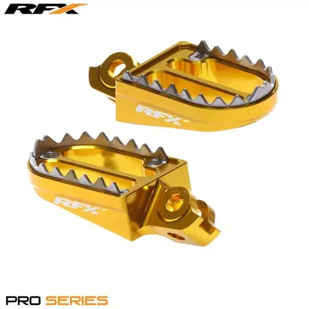 Fußrasten RFX Pro Series 2 gelb Suzuki RM-Z 250 / 450 ab 2010 Nur Heute