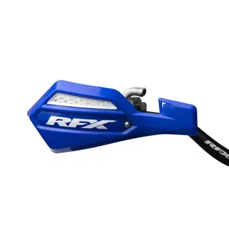 Neu Im Sortiment Handprotektoren RFX 1 Series blau / weiß mit Befestigungskit